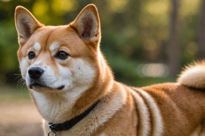 Nahaufnahme eines Shiba Inu